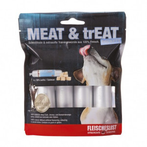 Meat Love Saláma z lososa 4ks v balení, 160 g