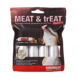 Meat Love Saláma z byvola 4ks v balení, 160 g
