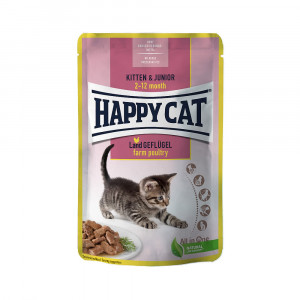 HC Kapsička MEAT IN SAUCE Kitten & Junior Land-Geflügel / Hydina 85 g