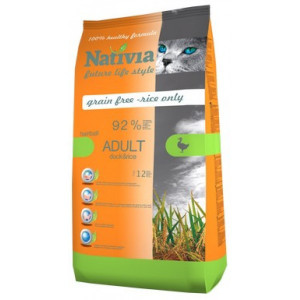 Nativia Adult Hairball Duck & Rice 10 kg