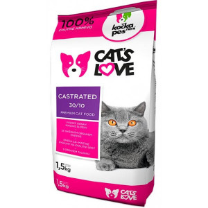 Cat´s love Castrated 1,5 kg