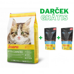 Josera Kitten Grainfree 2kg + KAPSIČKA Josera Filet Huhn mit Lachs 2ks GRÁTIS