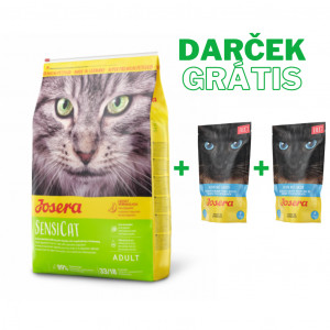 Josera SensiCat 2kg + KAPSIČKA Josera Filet Huhn mit Lachs 2ks GRÁTIS